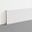 Plinthe  , Mdf, décor Bois frêne blanc, h.7.80 x L. 200.00 cm
