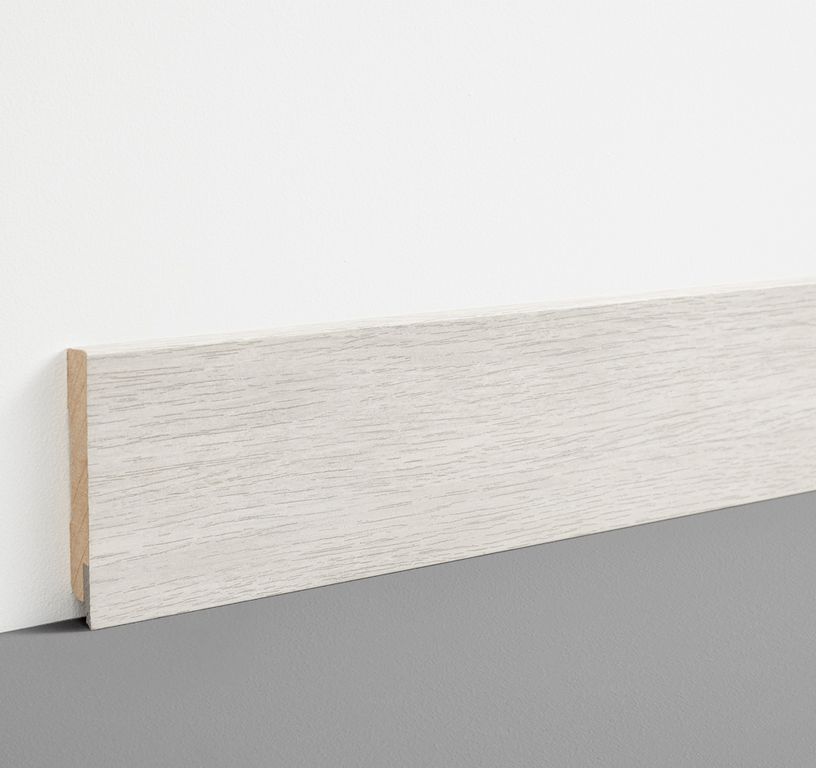 Plinthe  , Mdf, décor Bois atelier, h.7.80 x L. 200.00 cm