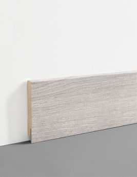 Plinthe  , Mdf, décor Bois gris taupe, h.7.80 x L. 200.00 cm