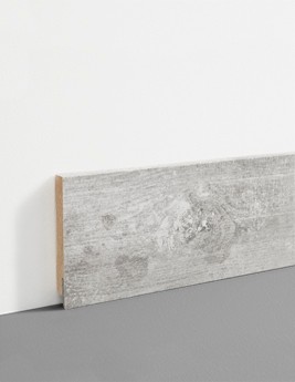 Plinthe  , Mdf, décor Bois blanc, h.7.80 x L. 200.00 cm