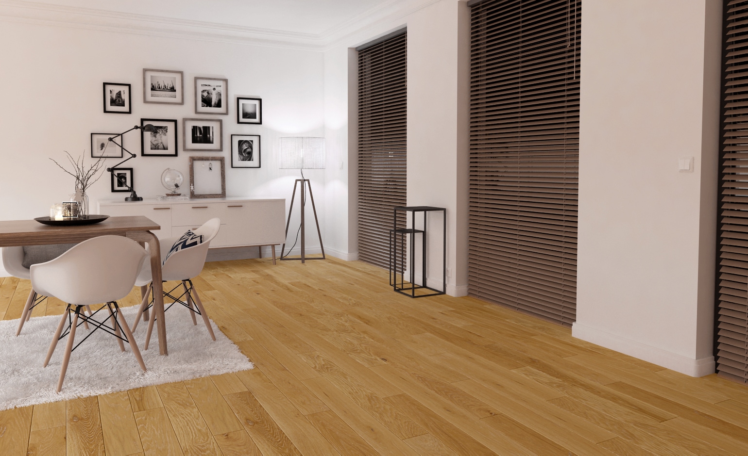  Parquet  massif  REGENCE 130 vintage ch ne beige verni 