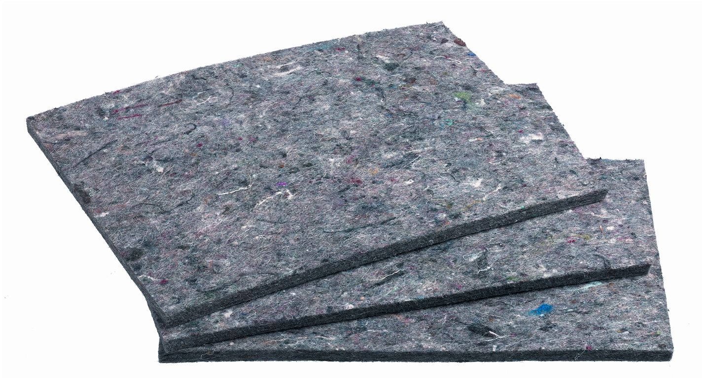 Thibaude  THIBAUDE FEUTRE pour pose tendue de moquette, ép.8.00 mm, 25 m²