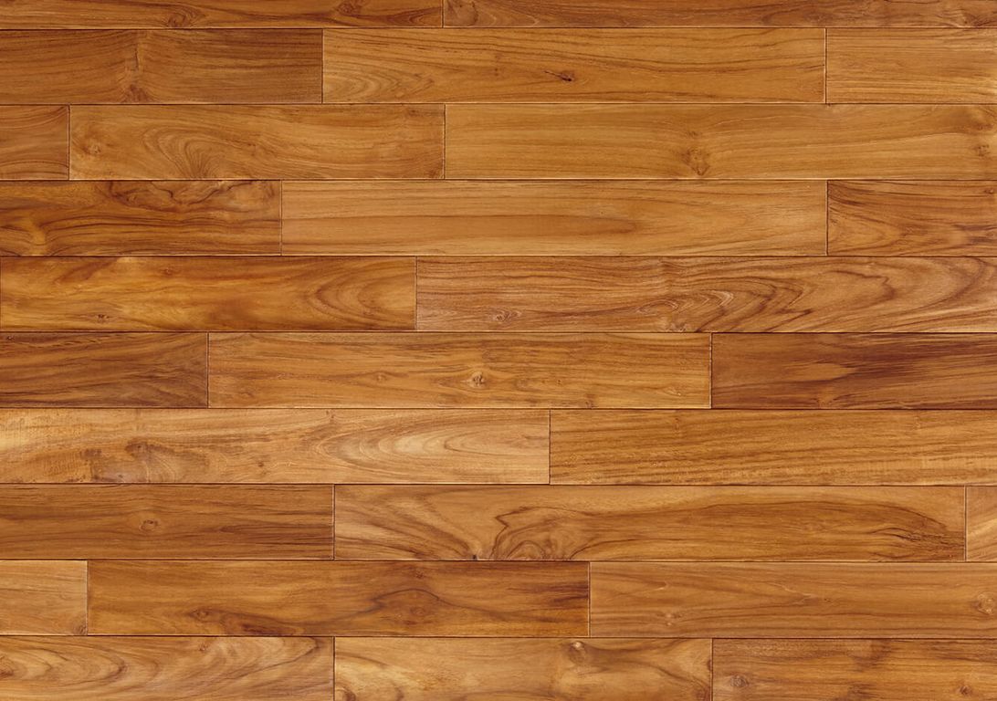 Parquet massif TECK 90 AUTHENTIQUE, teck naturel, huilé, larg. 9.00 cm