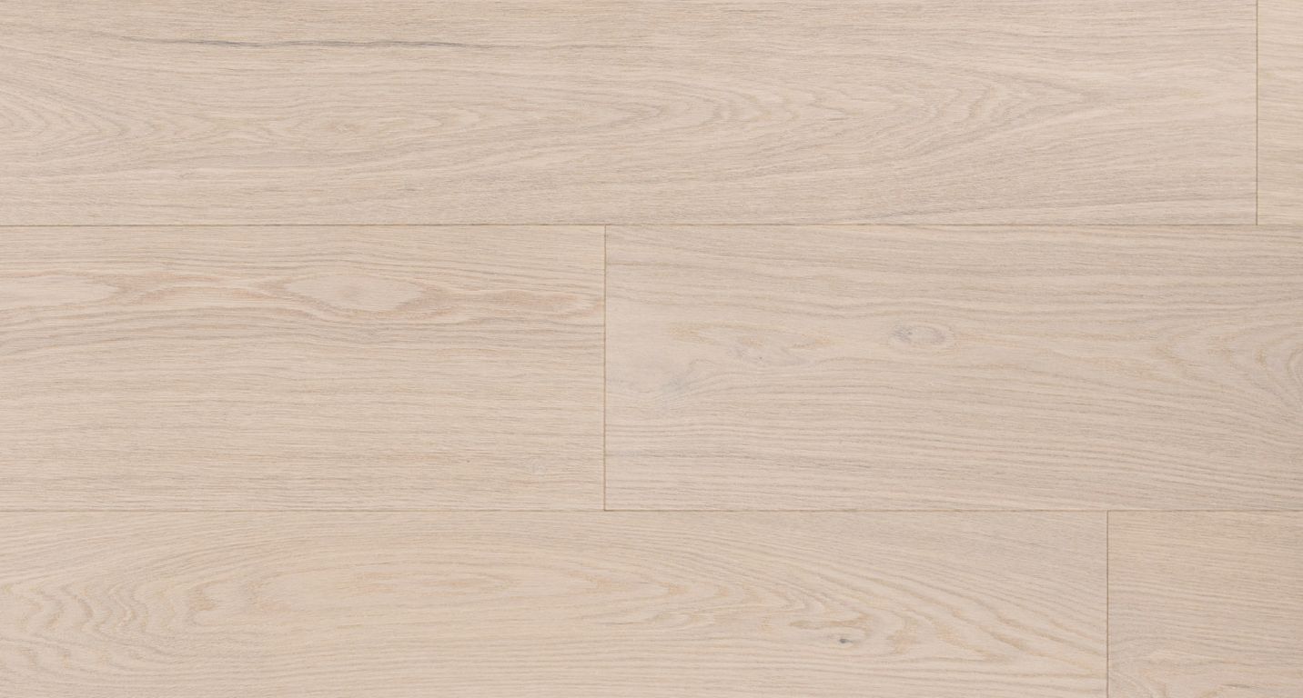 Revêtement sol bois NATURE 271 CHENE AUTHENTIQUE , chêne densifié blanc, verni, larg. 27.10 cm