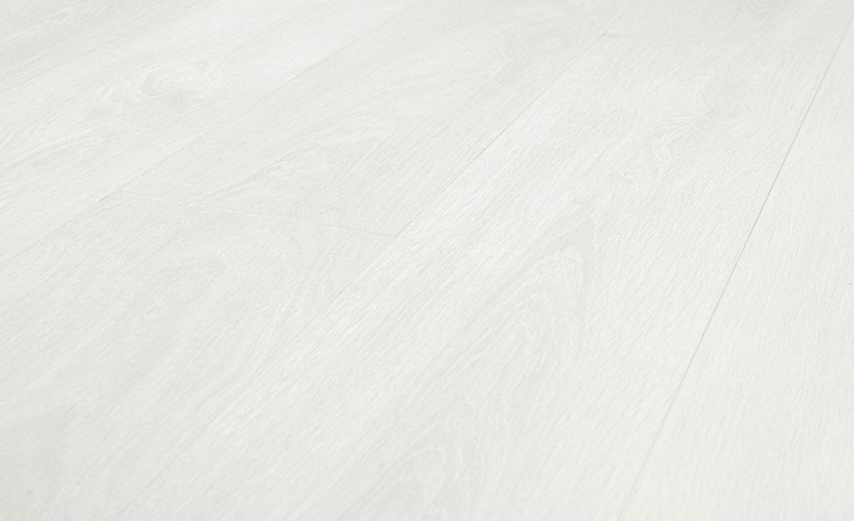 Sol stratifié ORGANIC BIS , aspect Bois chêne blanc, lame 19.20 x 128.50 cm