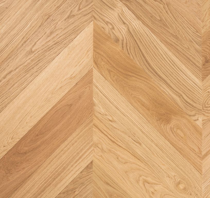 Parquet contrecollé ELEGANCE 139 CHENE AUTHENTIQUE , chêne naturel, verni, larg. 13.90 cm