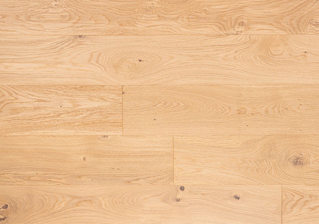 Parquet contrecollé MAJESTE CLIC 184 CHENE VINTAGE, chêne naturel, verni, larg. 18.40 cm