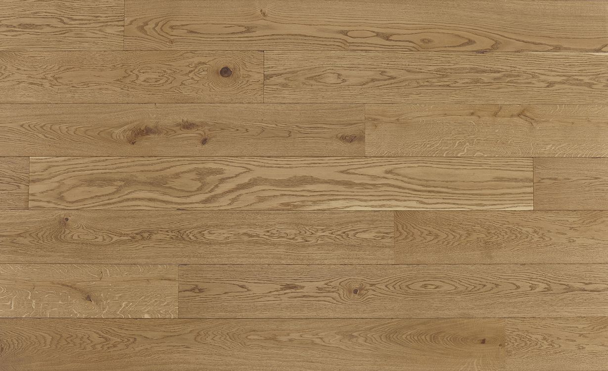 Parquet massif MASSIF 170 CHENE VINTAGE, chêne marron foncé, huilé, larg. 17.00 cm