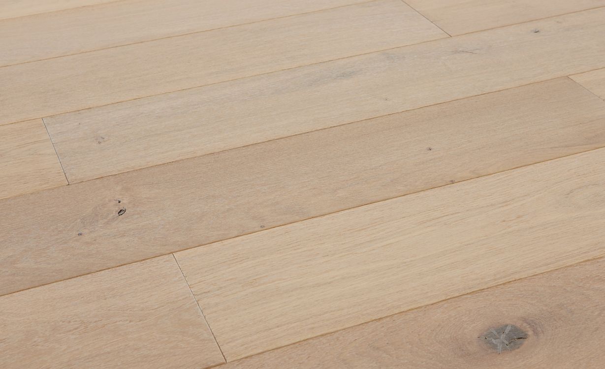 Parquet massif MASSIF 170 CHENE AUTHENTIQUE, chêne blanc, huilé, larg. 17.00 cm