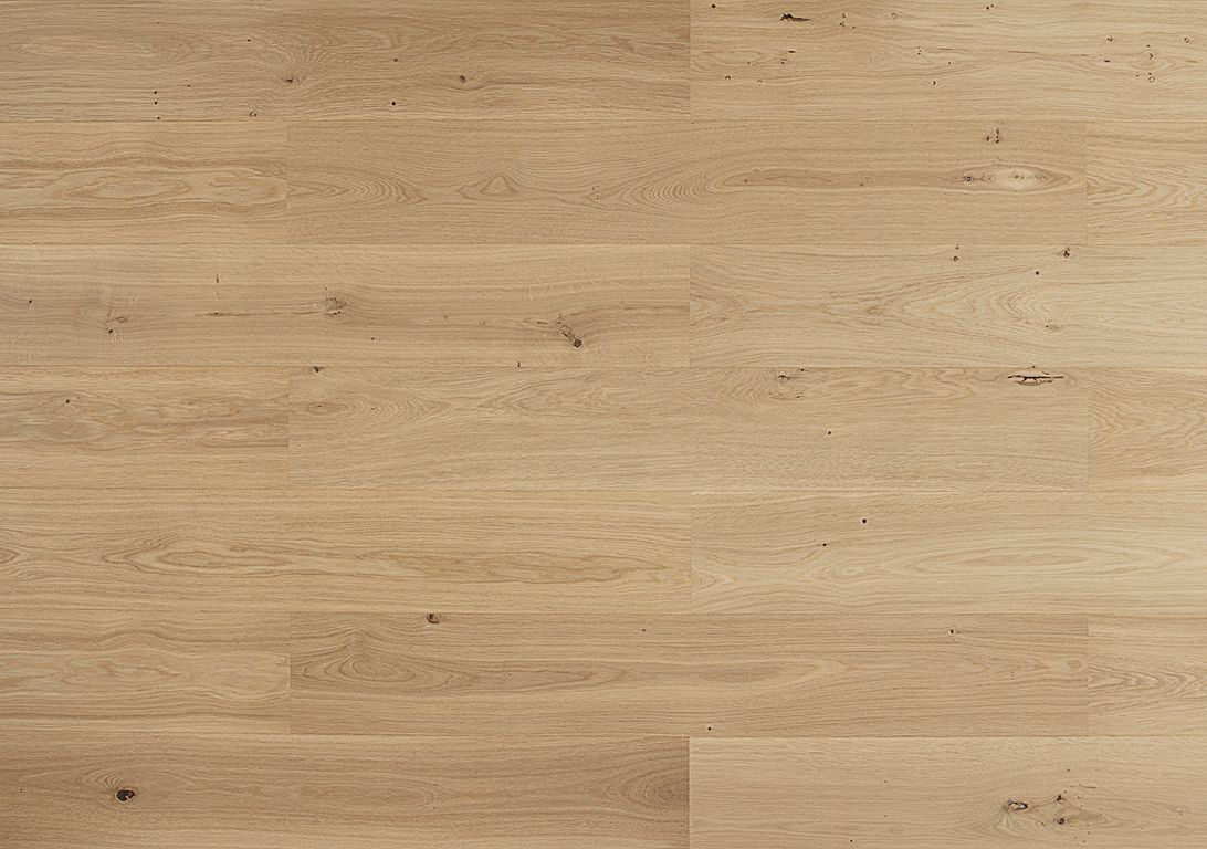 Parquet contrecollé EMPIRE 164 CHENE COURANT, chêne naturel, verni, larg. 16.40 cm