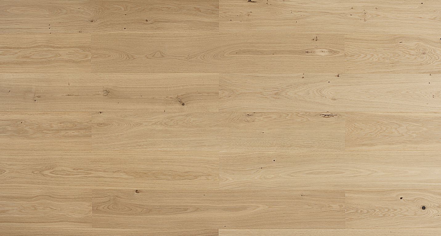 Parquet contrecollé EMPIRE 164 CHENE COURANT, chêne naturel, verni, larg. 16.40 cm