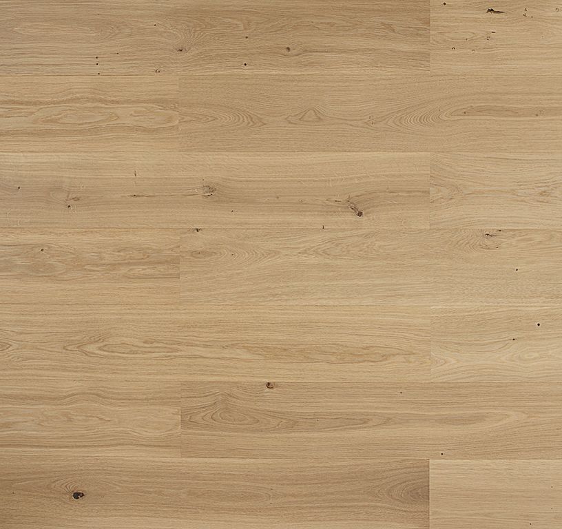 Parquet contrecollé EMPIRE 164 CHENE COURANT, chêne naturel, verni, larg. 16.40 cm