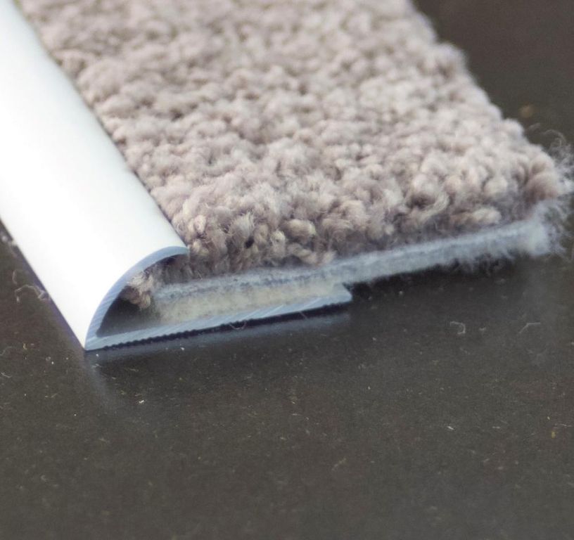 Barre de seuil SEUIL A PINCEMENT 8447 K , aluminium, décor aluminium argent, l.2.60 x L. 270.00 cm