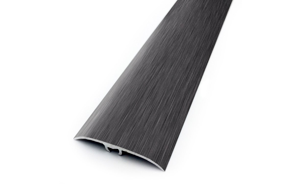 Barre de seuil HARMONY 41  METAL OXYDE M02, Aluminium, décor metal oxydé, l.4.10 x L. 93.00 cm