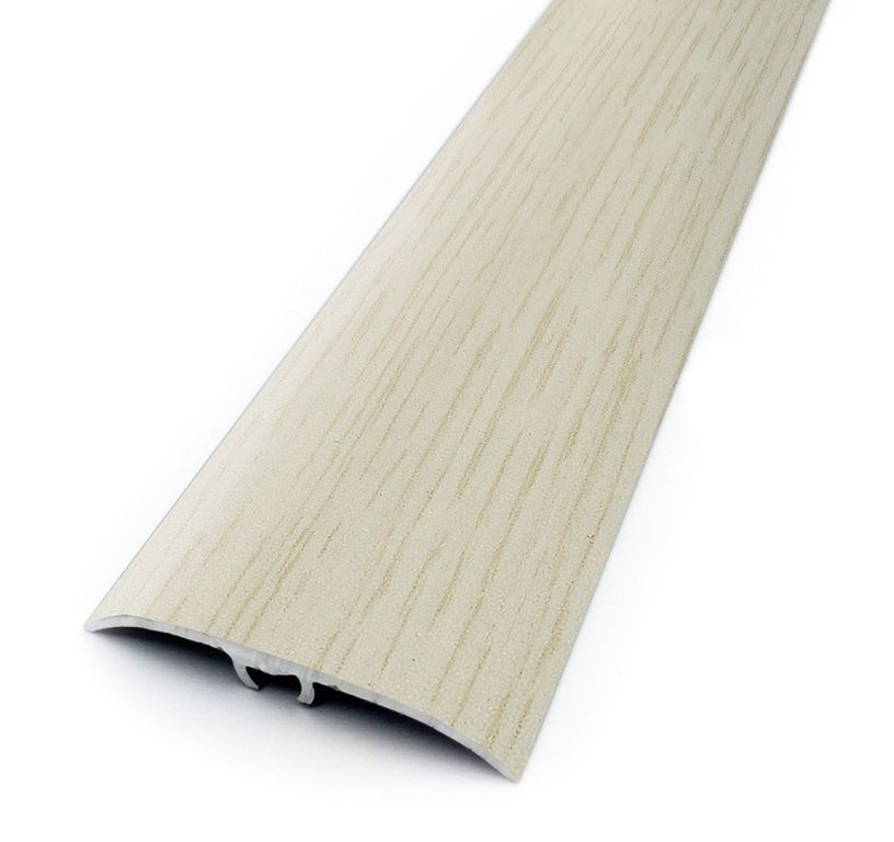 Barre de seuil HARMONY 41 , aluminium, décor taiga, l.4.10 x L. 93.00 cm