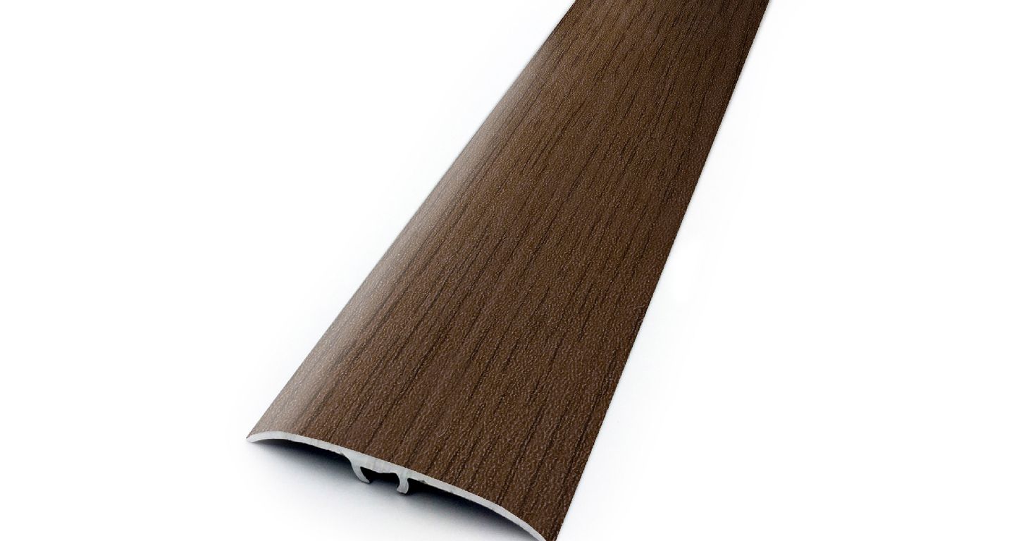 Barre de seuil HARMONY 41 , aluminium, décor wenge, l.4.10 x L. 93.00 cm