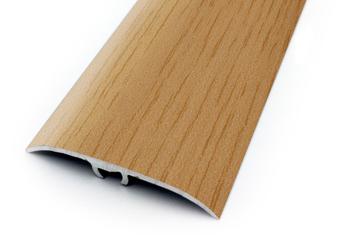 Barre de seuil HARMONY 41 , aluminium, décor , l.4.10 x L. 270.00 cm