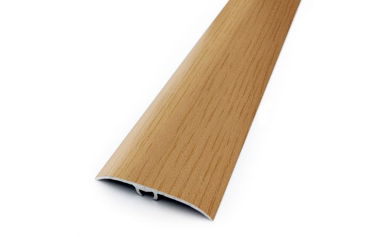 Barre de seuil HARMONY 41 , aluminium, décor hêtre, l.4.10 x L. 93.00 cm