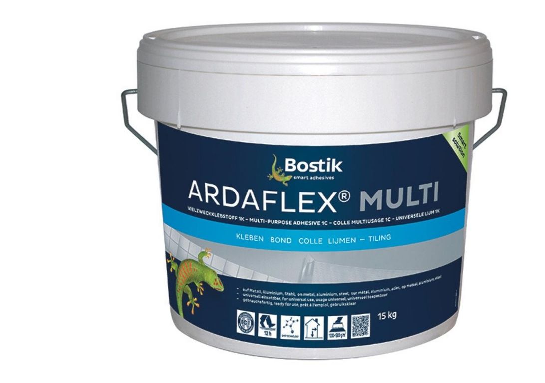Colle Bostik ARDAFLEX MULTI, pour sols , pour revêtement Ceramin, 15.00 kg