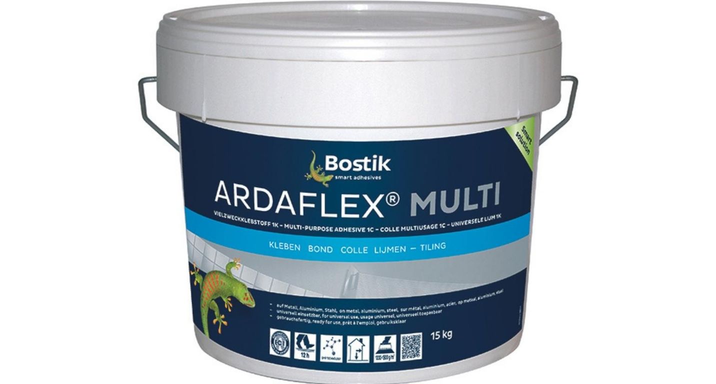 Colle Bostik ARDAFLEX MULTI, pour sols , pour revêtement Ceramin, 15.00 kg