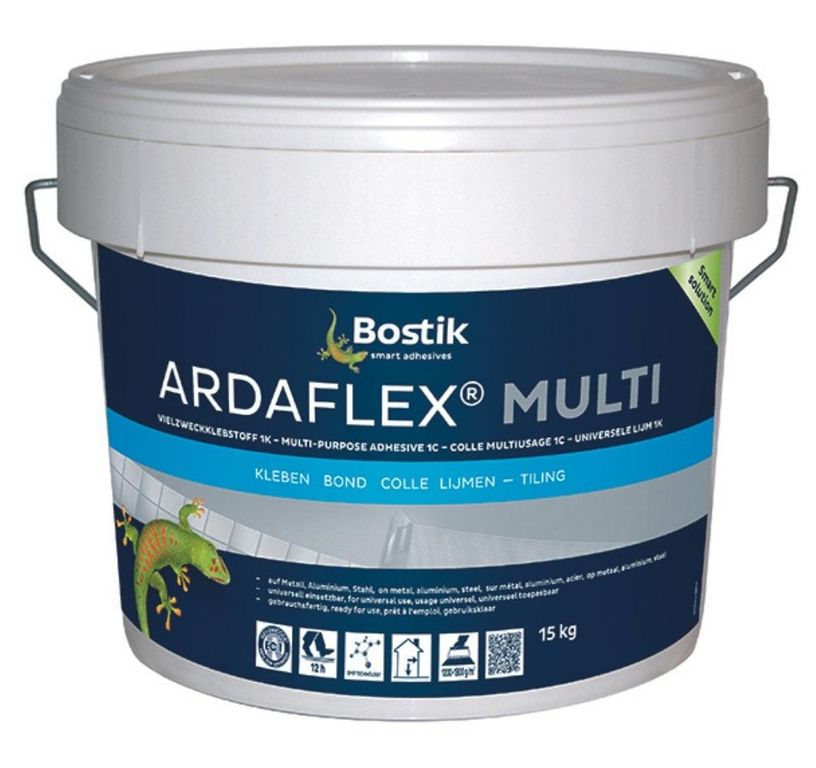 Colle Bostik ARDAFLEX MULTI, pour sols , pour revêtement Ceramin, 15.00 kg