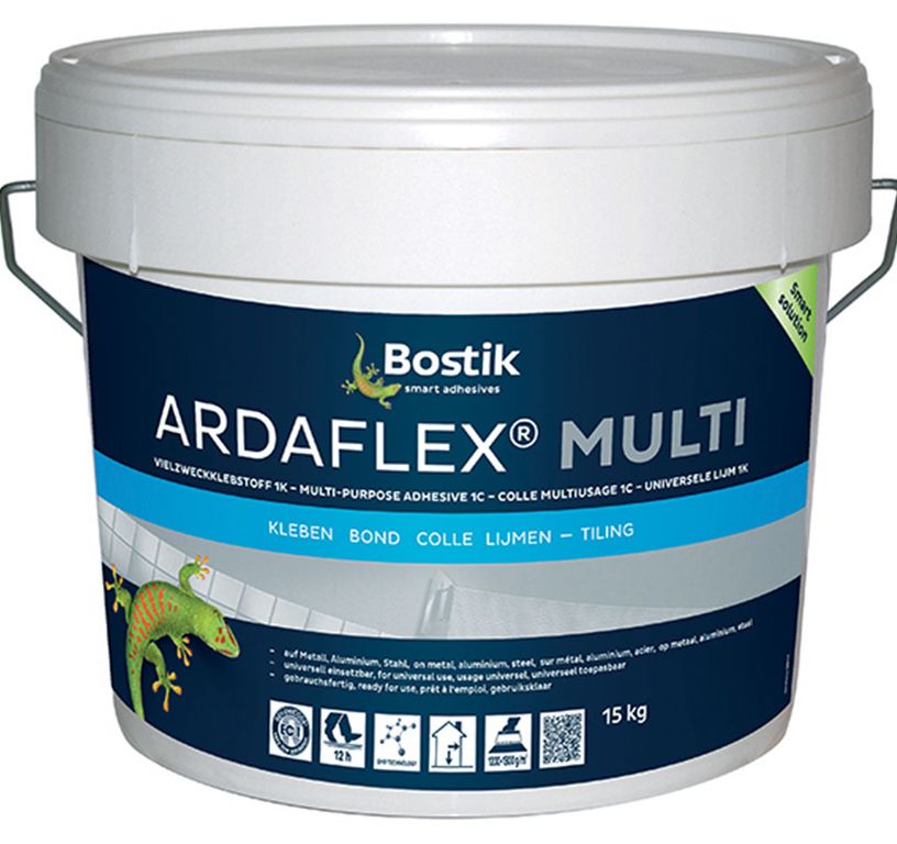 Colle Bostik ARDAFLEX MULTI, pour sols , pour revêtement Ceramin, 5.00 kg