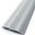Barre de seuil HARMONY 41 , aluminium, décor alu naturel strié, l.4.10 x L. 270.00 cm