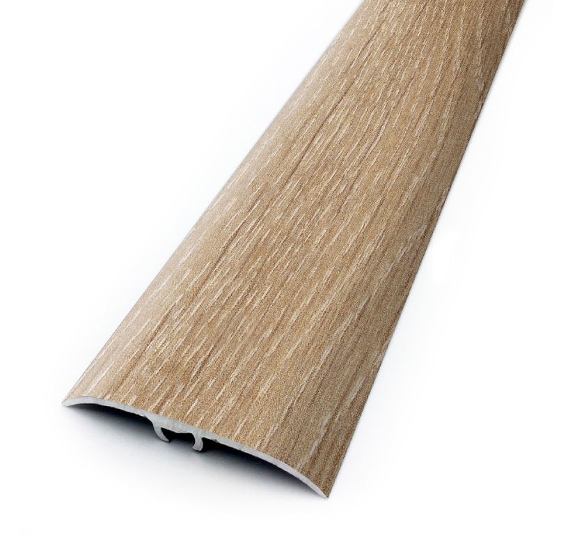 Barre de seuil HARMONY 41 , aluminium, décor chêne lavé , l.4.10 x L. 93.00 cm