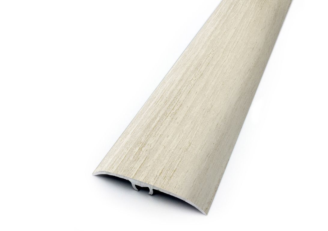 Barre de seuil HARMONY 41 , aluminium, décor chataignier , l.4.10 x L. 93.00 cm