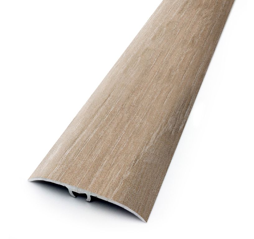 Barre de seuil HARMONY 41 , aluminium, décor chêne clair, l.4.10 x L. 93.00 cm