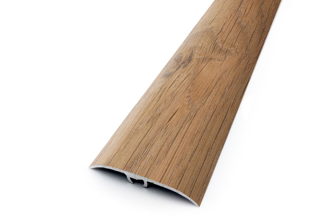 Barre de seuil HARMONY 41 , aluminium, décor chêne doré , l.4.10 x L. 93.00 cm