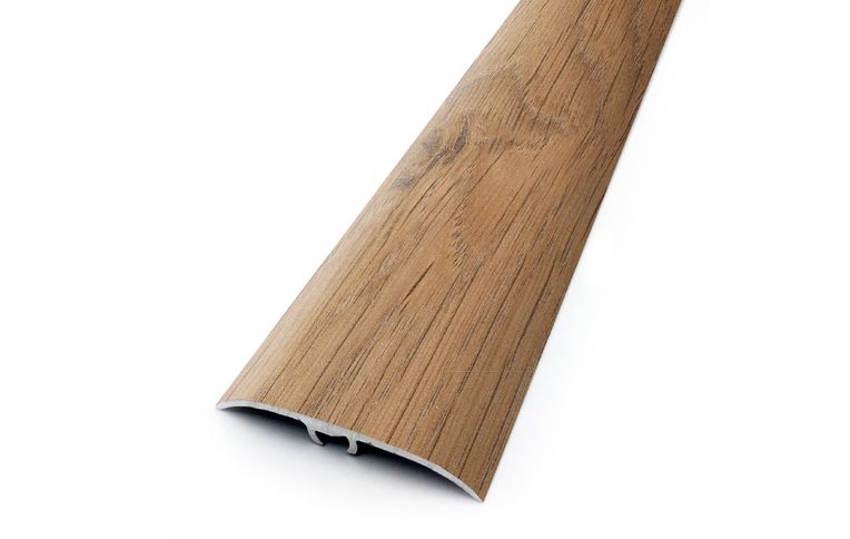 Barre de seuil HARMONY 41 , aluminium, décor savane, l.4.10 x L. 93.00 cm