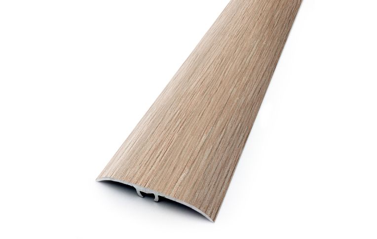 Barre de seuil HARMONY 41 , aluminium, décor chêne beige clair, l.4.10 x L. 93.00 cm
