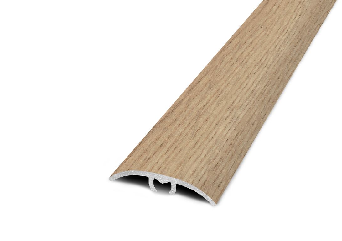 Barre de seuil HARMONY 30 , aluminium, décor chêne naturel, l.3.00 x L. 93.00 cm