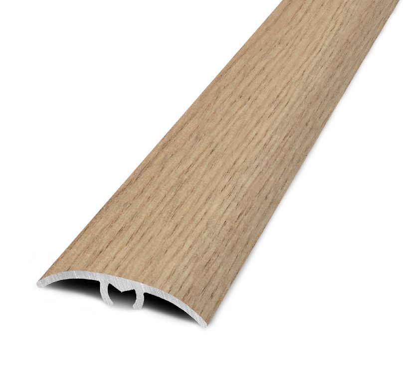 Barre de seuil HARMONY 30 , aluminium, décor chêne naturel, l.3.00 x L. 93.00 cm