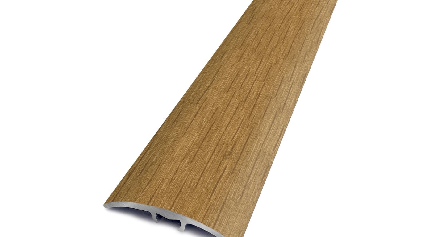 Barre de seuil HARMONY 30 , aluminium, décor Naturel , l.3.00 x L. 93.00 cm