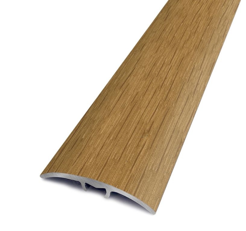 Barre de seuil HARMONY 30 , aluminium, décor Naturel , l.3.00 x L. 93.00 cm