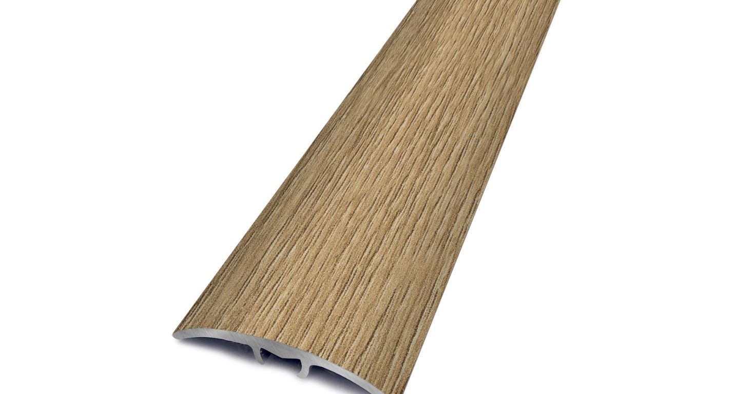 Barre de seuil HARMONY 30 , aluminium, décor Naturel , l.3.00 x L. 93.00 cm