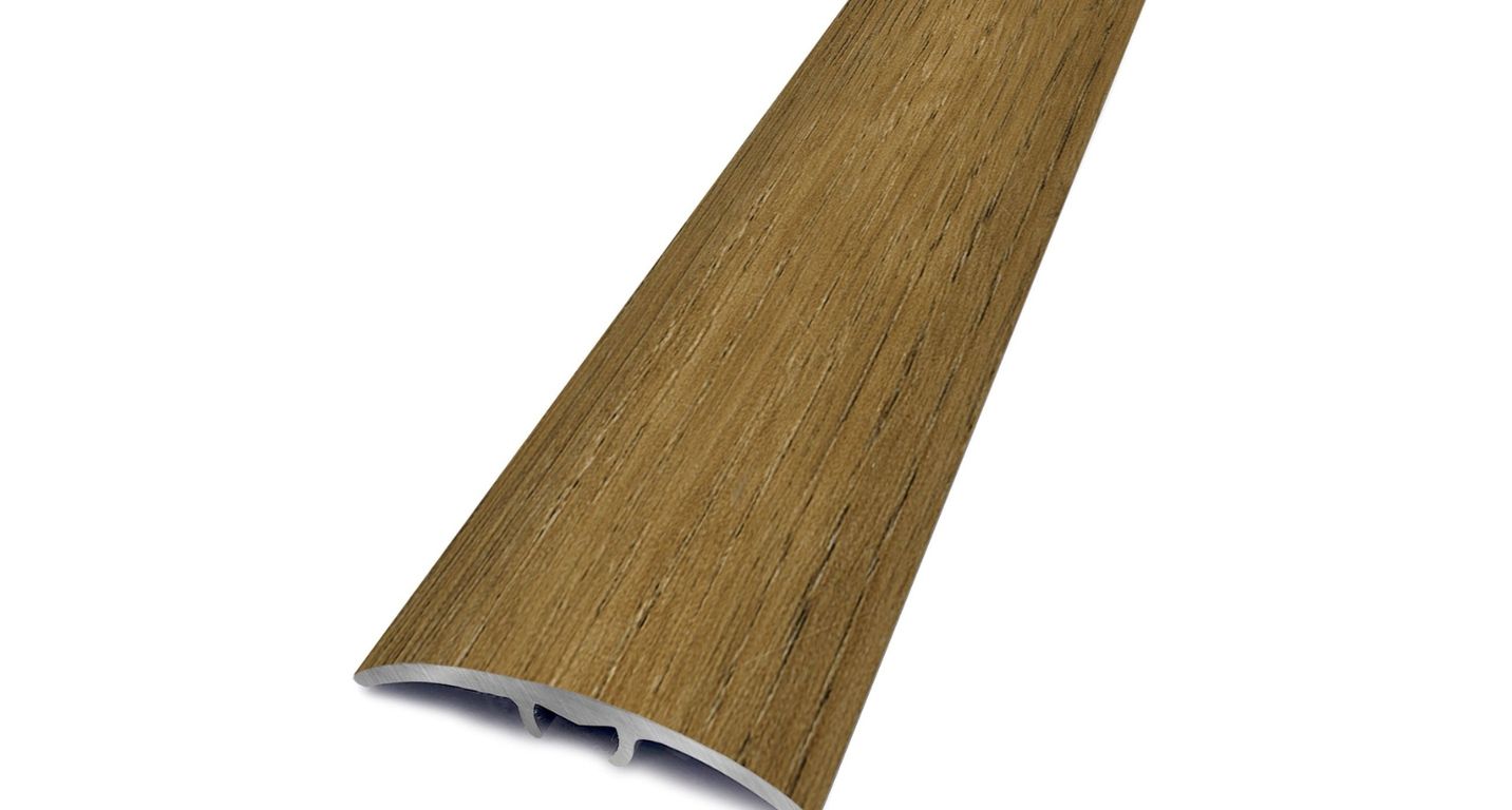 Barre de seuil HARMONY 30 , aluminium, décor Naturel , l.3.00 x L. 93.00 cm