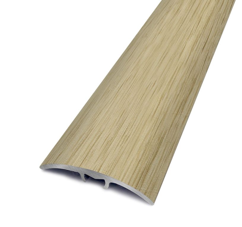 Barre de seuil HARMONY 30 , aluminium, décor Naturel , l.3.00 x L. 93.00 cm