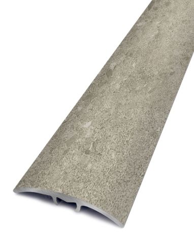 Barre de seuil HARMONY 30  Artonite clair, Aluminium, décor Pierre, l.3.00 x L. 93.00 cm