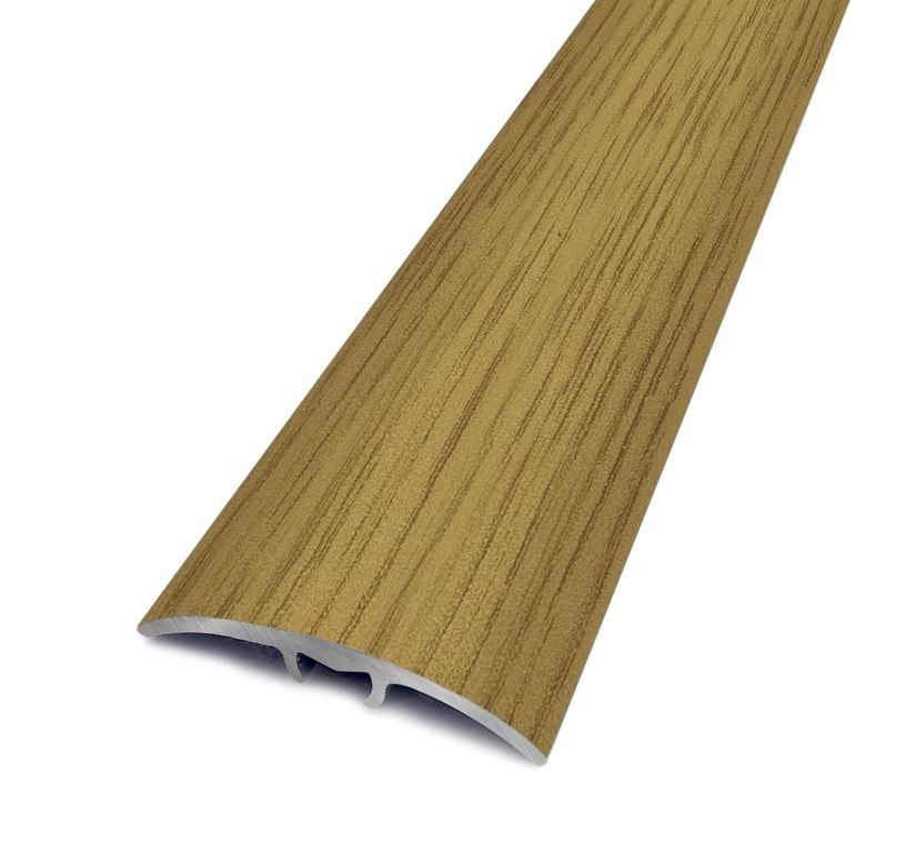Barre de seuil HARMONY 30 , aluminium, décor Naturel , l.3.00 x L. 93.00 cm