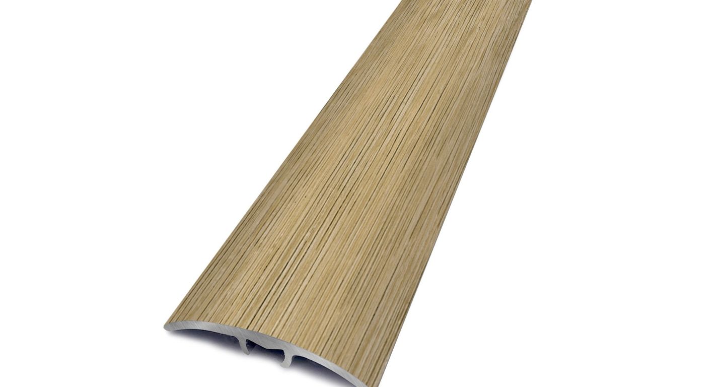 Barre de seuil HARMONY 30 , aluminium, décor Naturel , l.3.00 x L. 93.00 cm