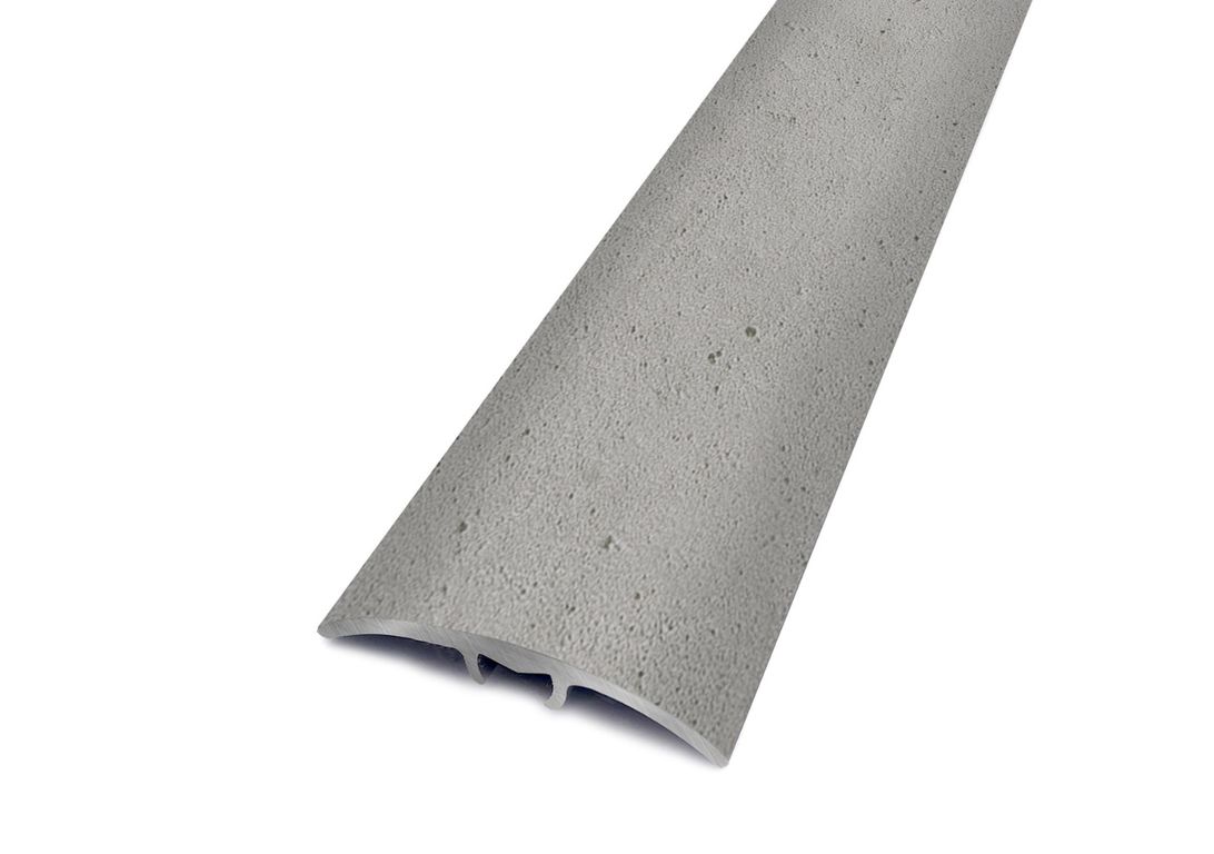 Barre de seuil HARMONY 30 , aluminium, décor Béton gris clair, l.3.00 x L. 93.00 cm