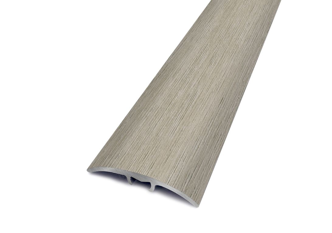 Barre de seuil HARMONY 30 , aluminium, décor Chêne gris clair, l.3.00 x L. 93.00 cm