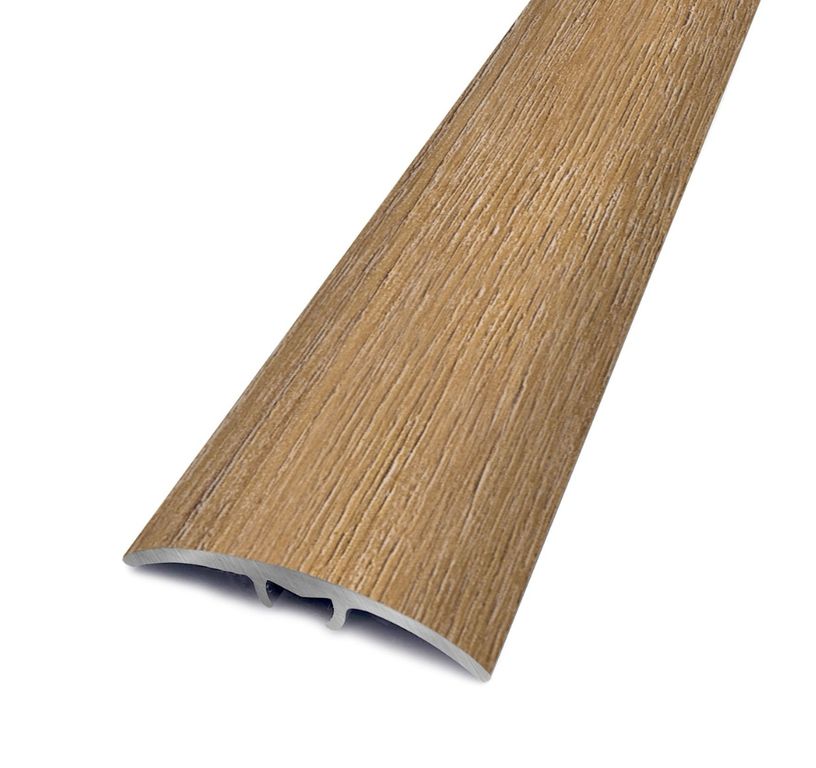 Barre de seuil HARMONY 30 , aluminium, décor Chêne marron moyen , l.3.00 x L. 93.00 cm