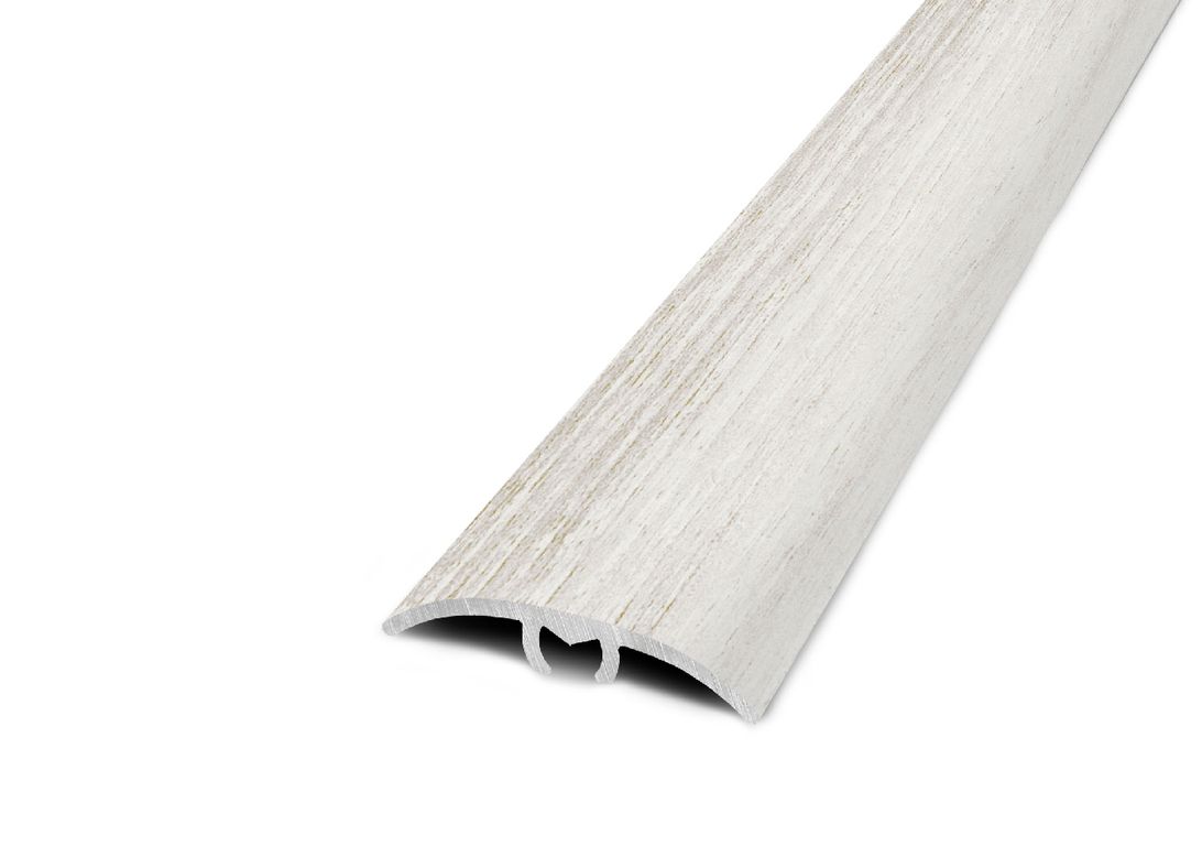 Barre de seuil HARMONY 30 , aluminium, décor chataignier , l.3.00 x L. 93.00 cm