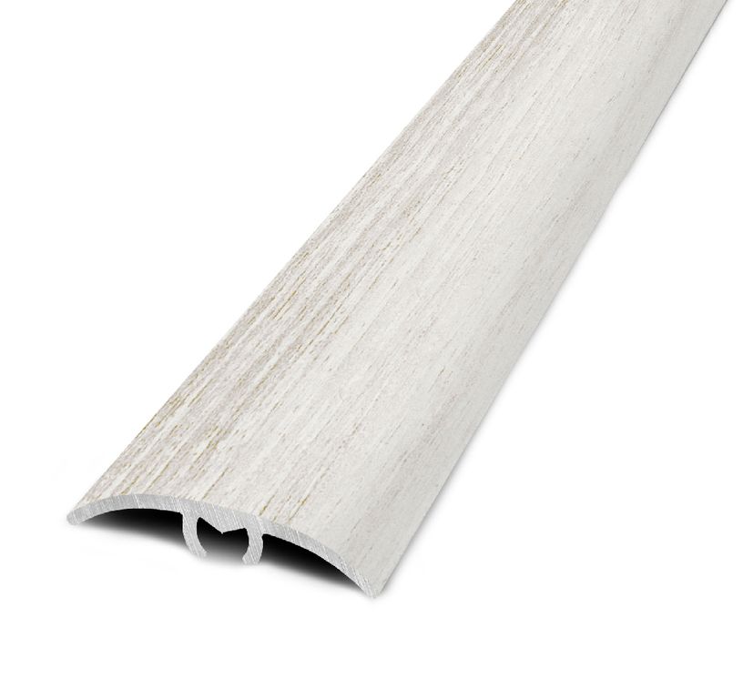 Barre de seuil HARMONY 30 , aluminium, décor chataignier , l.3.00 x L. 93.00 cm