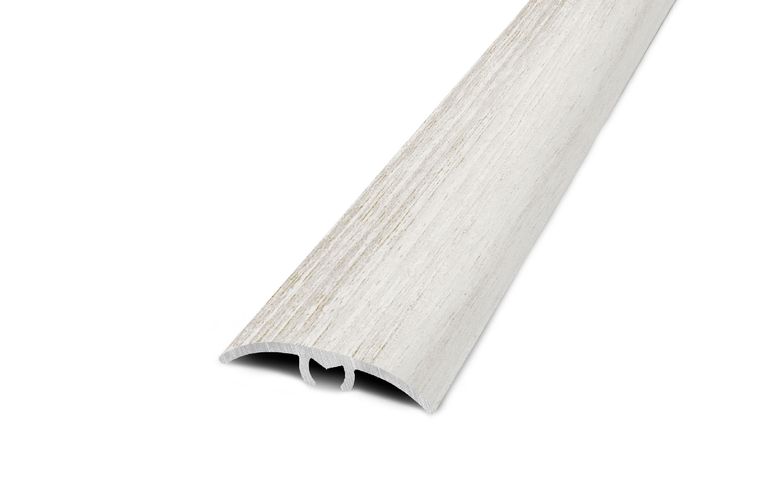 Barre de seuil HARMONY 30 , aluminium, décor chataignier , l.3.00 x L. 93.00 cm