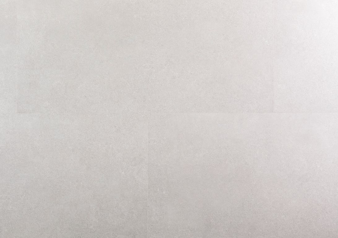 Sol stratifié FACTORY Faus, aspect Béton gris clair, dalle 60.10 x 118.30 cm